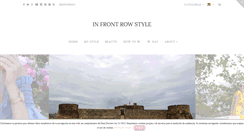 Desktop Screenshot of infrontrowstyle.com